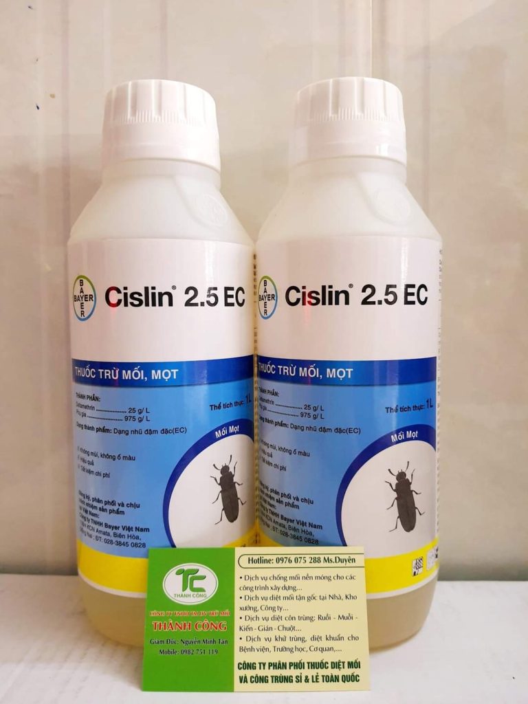 Thuốc diệt mối mọt Cislin 2.5 Ec