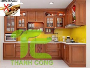 Lam sao diet moi tan goc cho tu bep nha ban