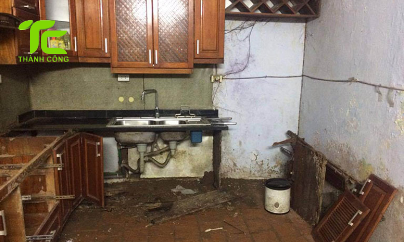 Diệt mối trong tủ bếp