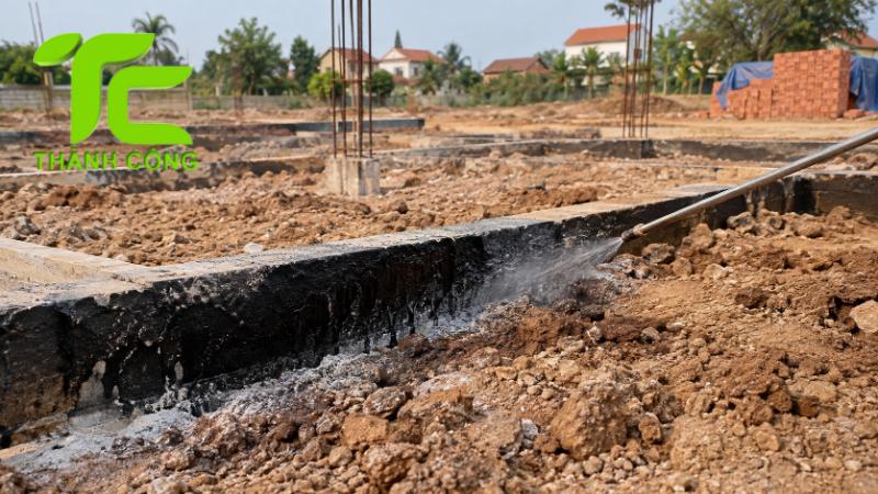 Phòng mối trước khi xây nhà